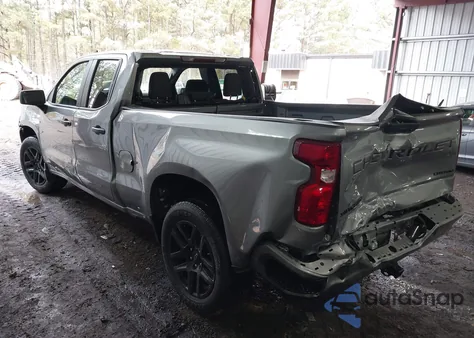 2023 Chevrolet Silverado 1500 2Wd Standard Bed Custom из США, поврежденный, VIN 1GCRABEK3PZ208535